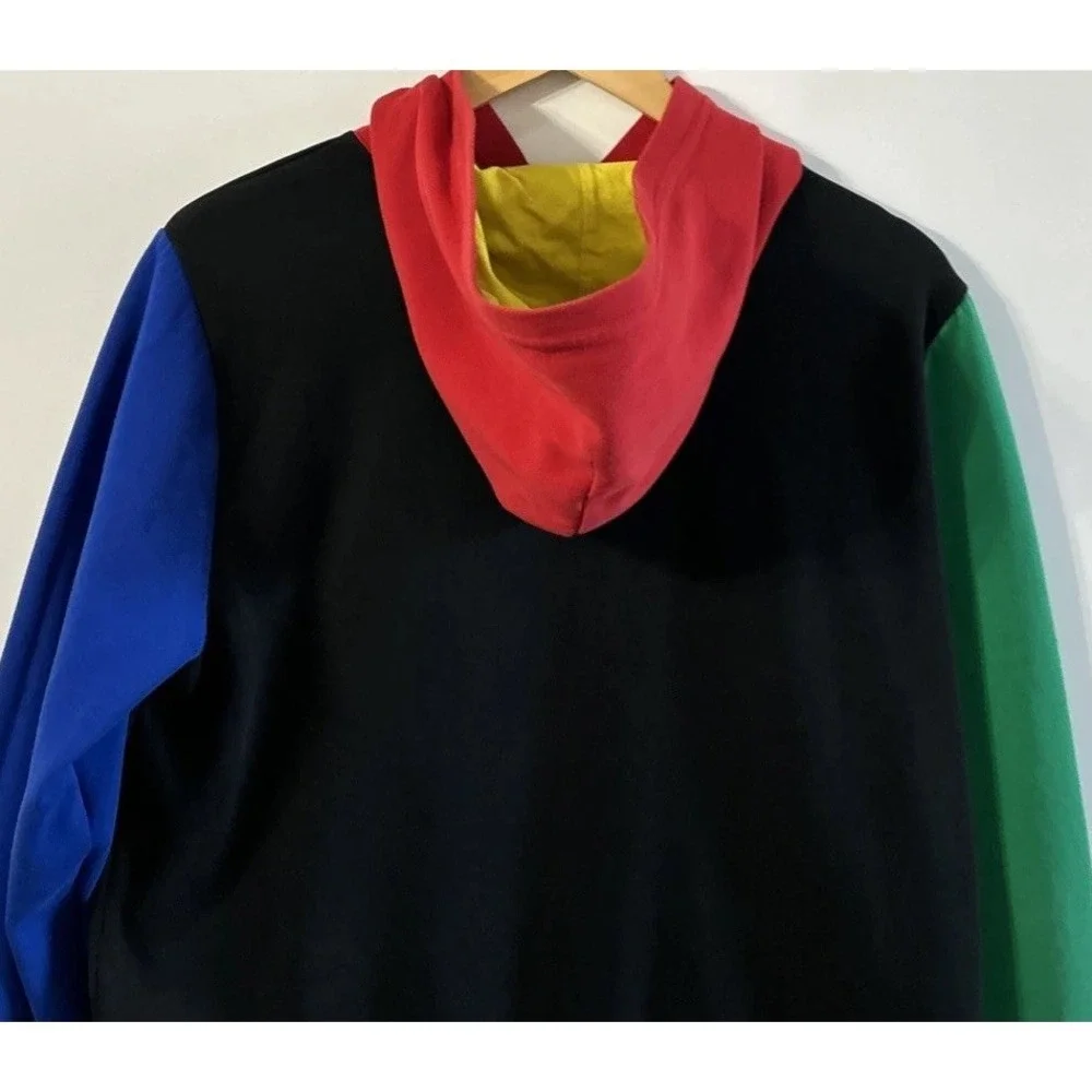 Polo Ralph Lauren Hoodie T-Shirt Boys XL 18-20 PLR67 Graphic Colorblock